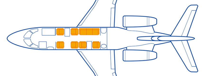 аренда частного самолета Embraer Legacy 500